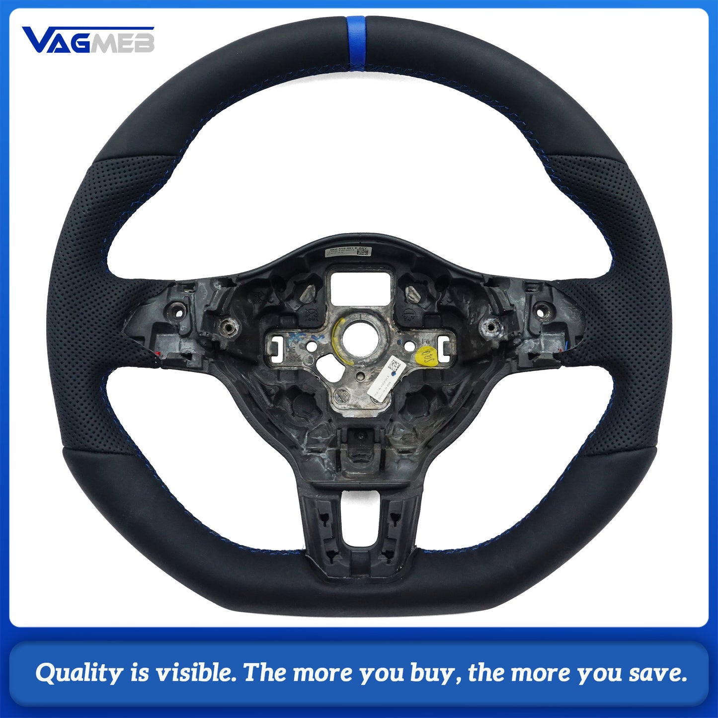 steering wheel For Golf 6 GTI GTD R Polo GTI Tiguan Passat R-Line, Car Accessories