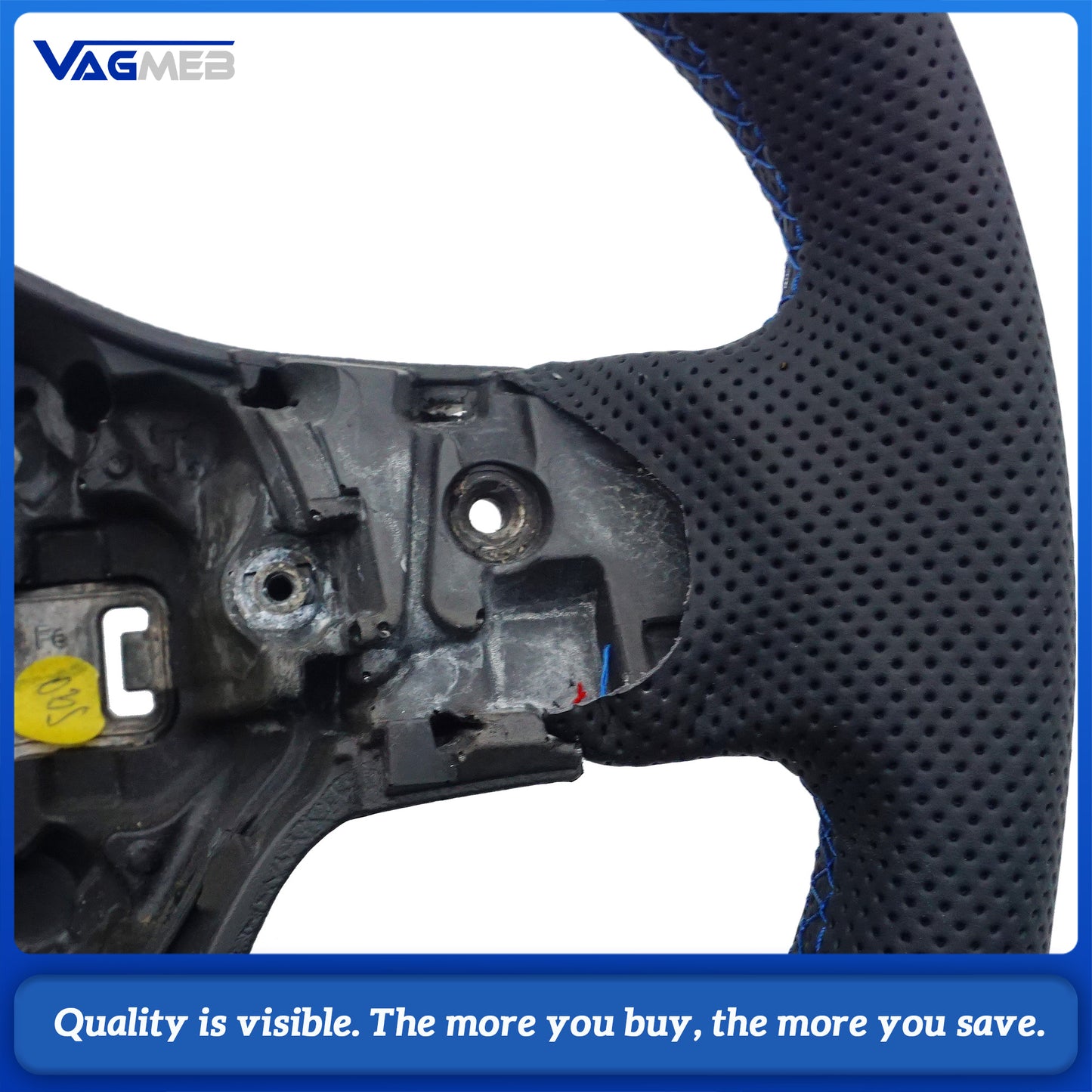 steering wheel For Golf 6 GTI GTD R Polo GTI Tiguan Passat R-Line, Car Accessories