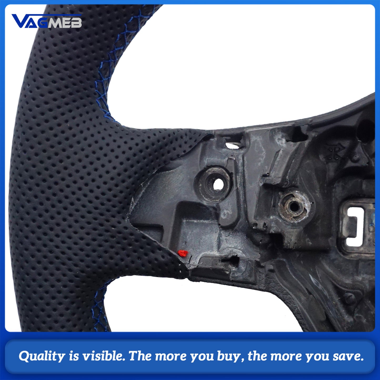 steering wheel For Golf 6 GTI GTD R Polo GTI Tiguan Passat R-Line, Car Accessories