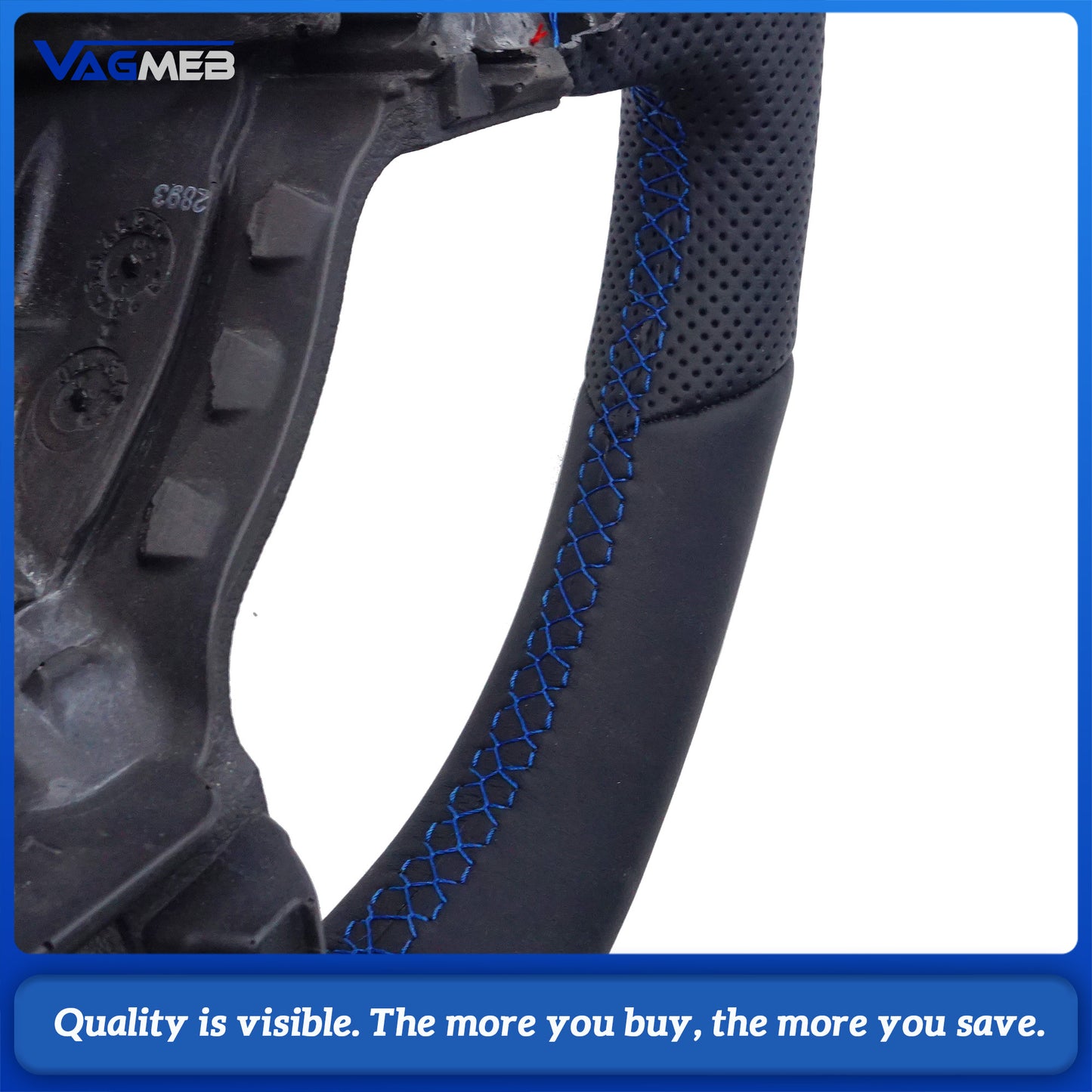 steering wheel For Golf 6 GTI GTD R Polo GTI Tiguan Passat R-Line, Car Accessories