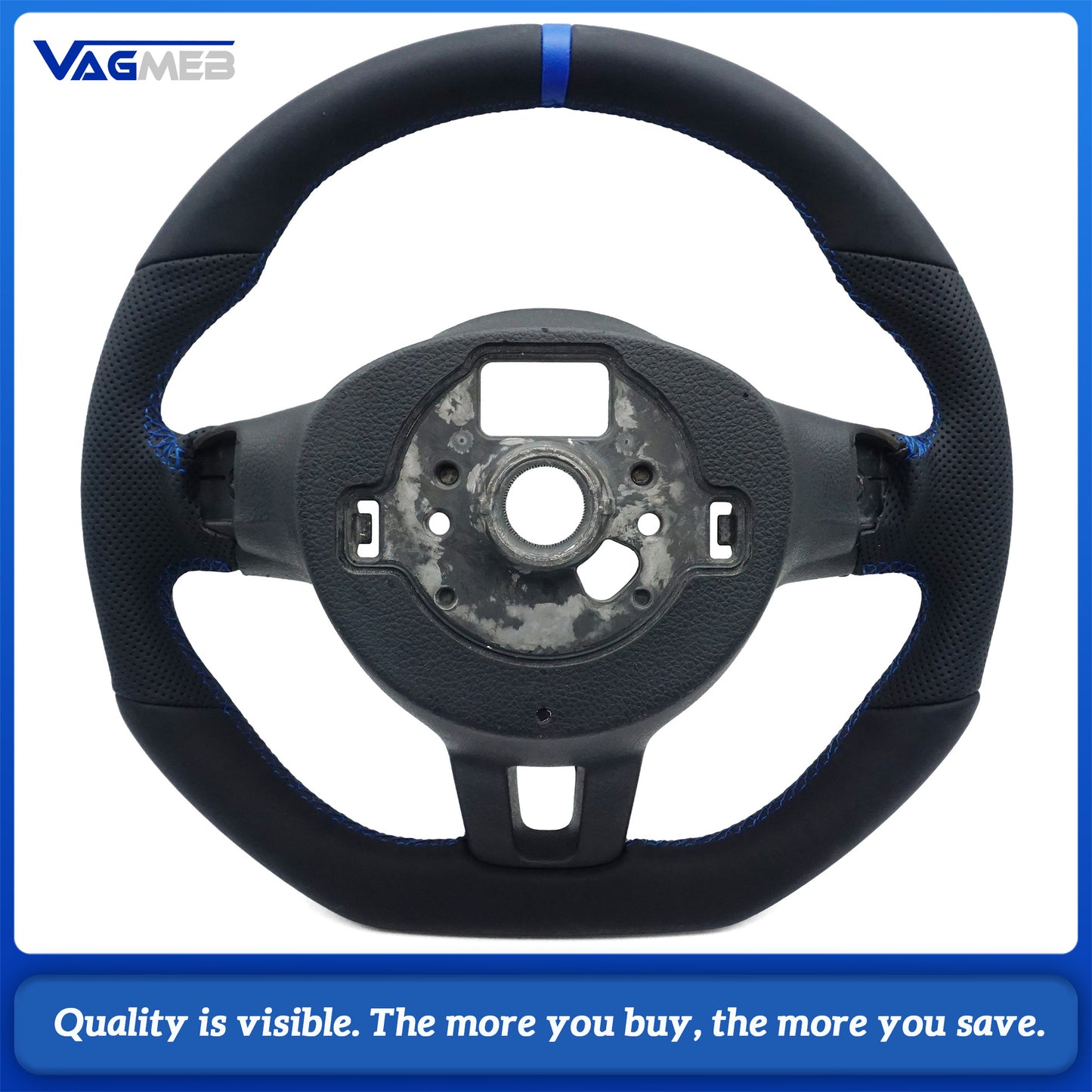 steering wheel For Golf 6 GTI GTD R Polo GTI Tiguan Passat R-Line, Car Accessories
