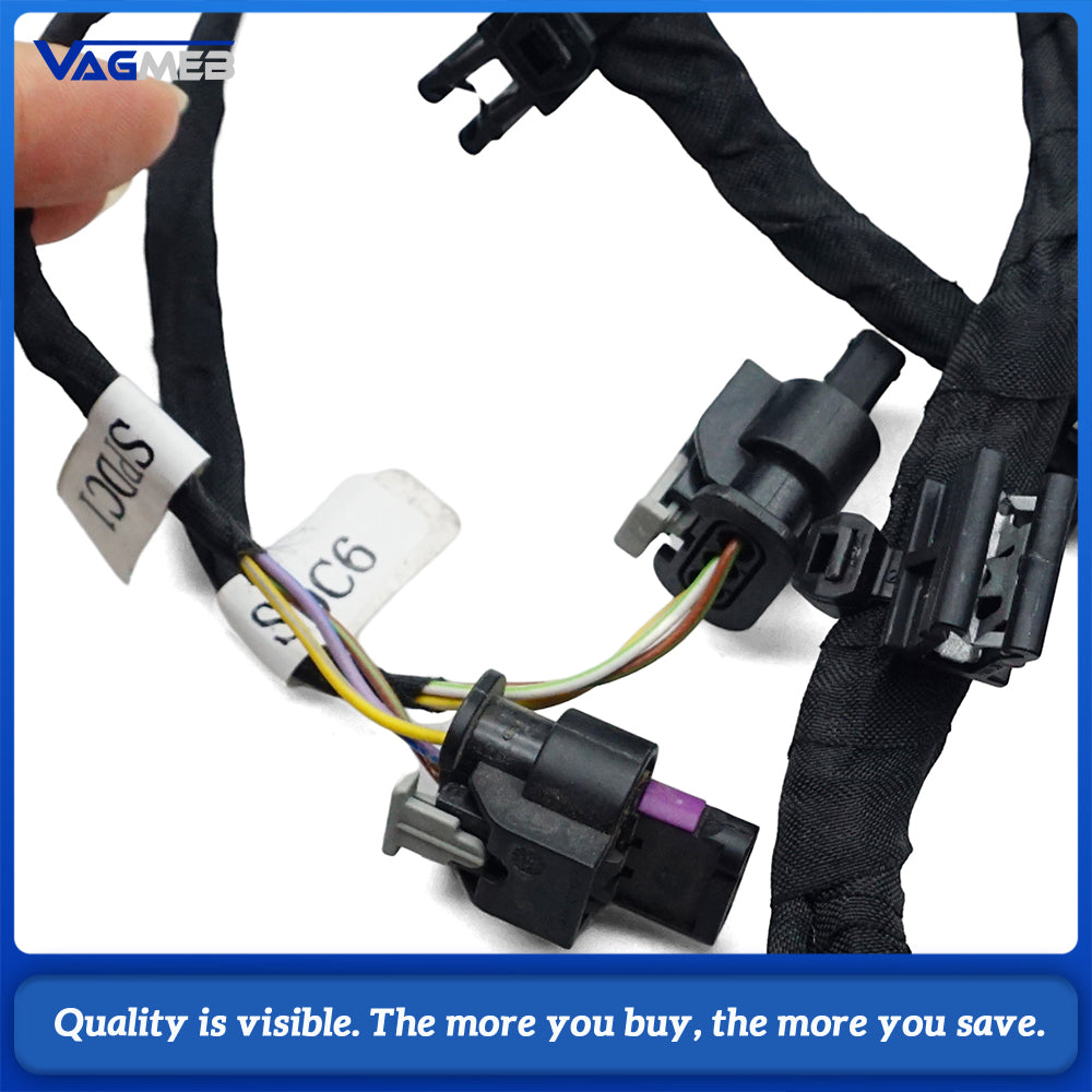 For Audi Q5 Rear Bumper Parking Sensor Loom Harness 80A 971 104 K 80A971104 K 80A971104K
