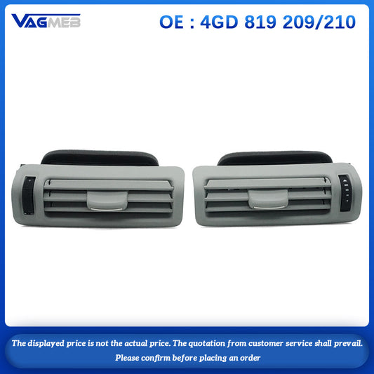 For Audi A6 A7 A-Pillar Interior Air Vent Duct HVAC Heater Vent Grille 4GD 819 209 210