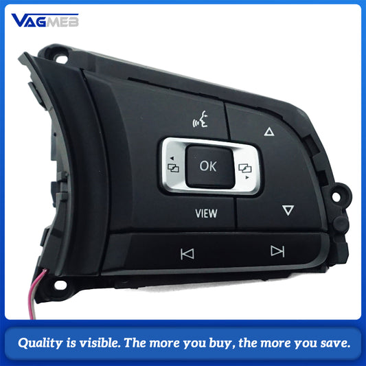 steering wheel button with multifunctional steering wheel button Golf 7 7.5 GTI MK7 automotive parts