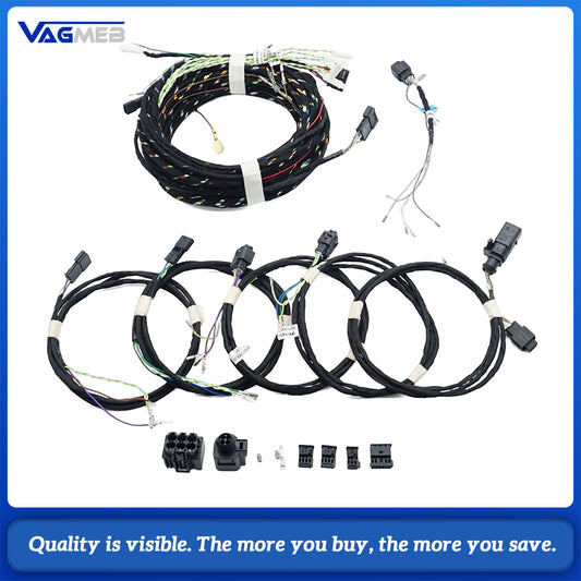 For Audi Q4 360-degree panoramic wiring system