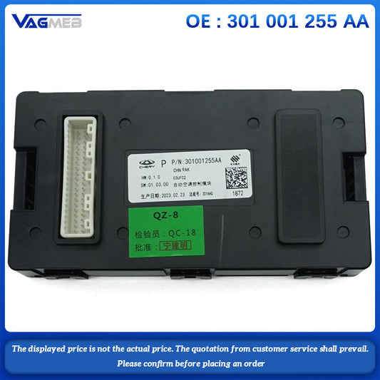 301001255AA Original Air conditioning control module for Chery Tiggo 5X 7 Pro T19C