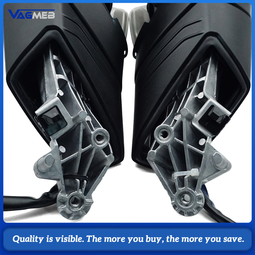 For VW Golf MK8 Side Mirror Rear View Electric Folding Mirror UPGRADE KIT (With VW illuminated ground light with memory function)