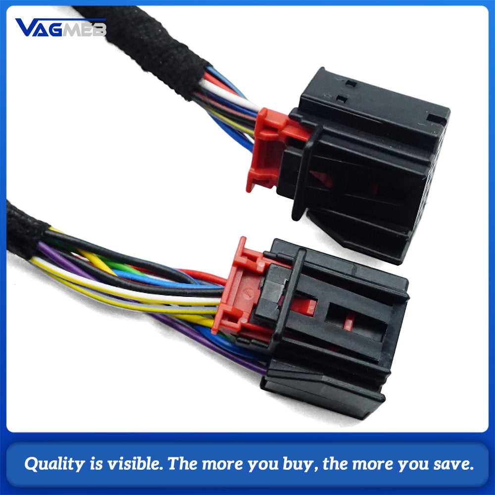 For VW Golf MK8 Side Mirror Rear View Electric Folding Mirror UPGRADE KIT (With VW illuminated ground light with memory function)