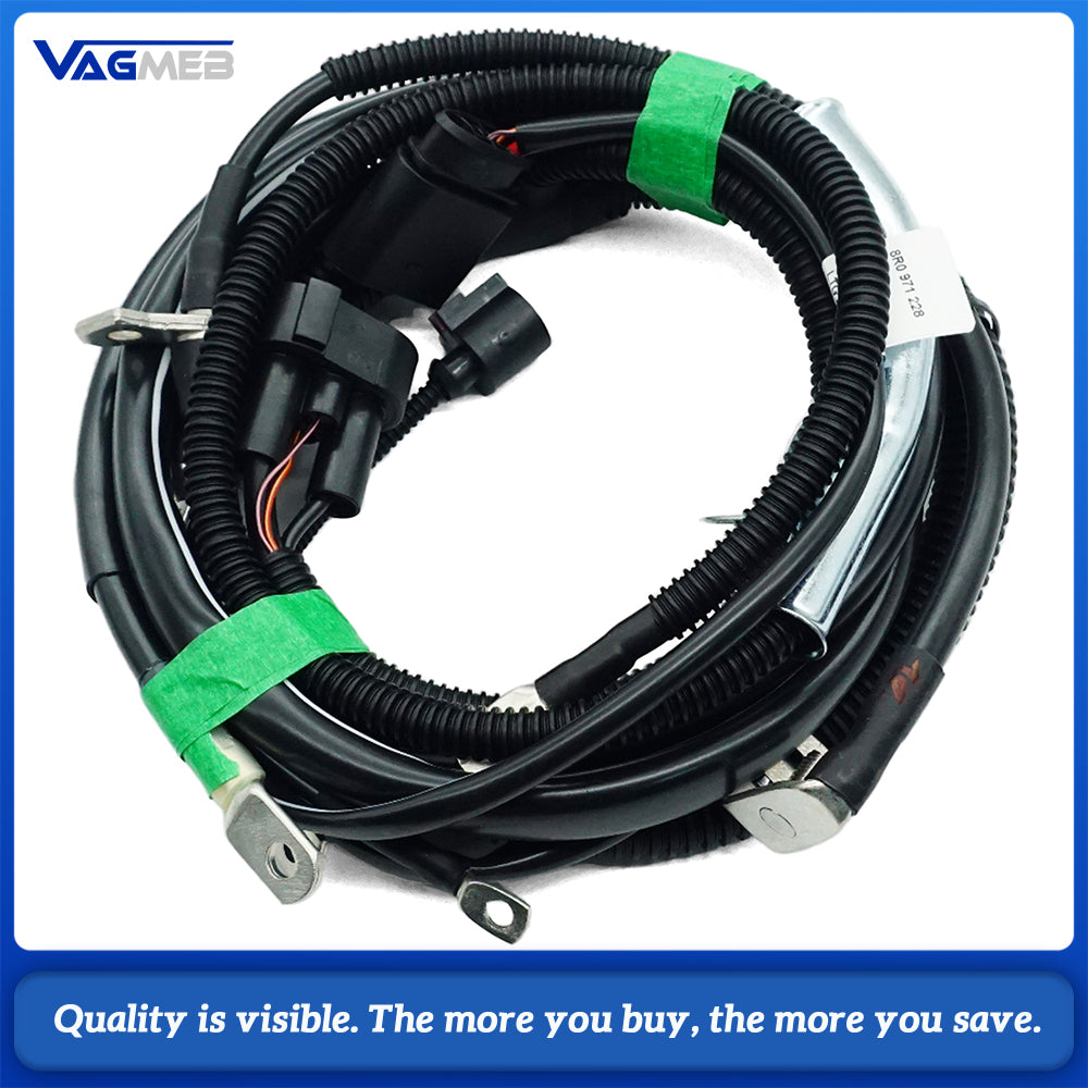 Engine Starter Cable Wiring Harness For Alternator For A4 B8 A5 2008 2009 2010 2011 Replacement OEM Code 8K0971228