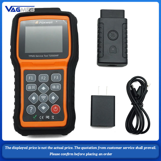 T2000 WF TPMS Programmer Tool FOXWELL TPMS Health Check Tire Pressure Monitoring System Sensor Tools for Universal Cars