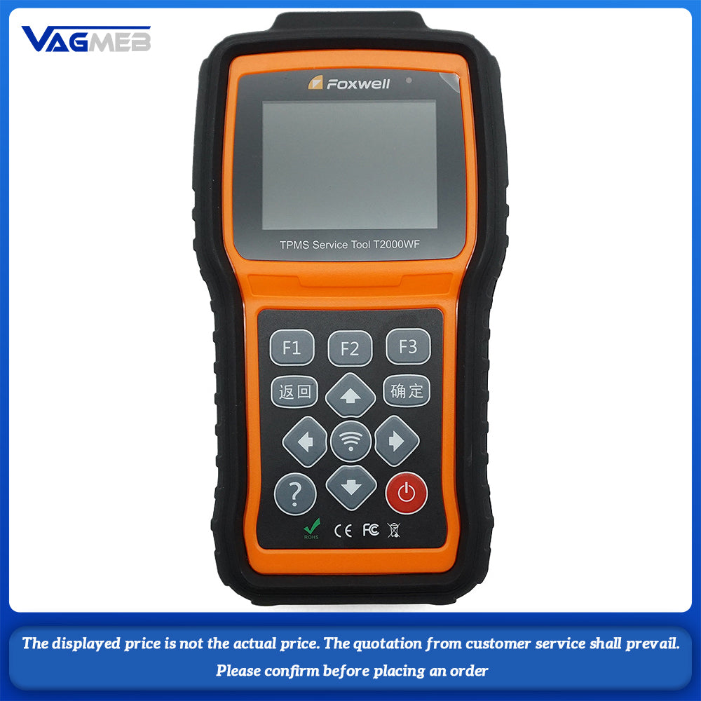 T2000 WF TPMS Programmer Tool FOXWELL TPMS Health Check Tire Pressure Monitoring System Sensor Tools for Universal Cars