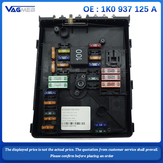 Relay Fuse Box Board For VW Golf Jetta Passat Scirocco Audi A3 S3 1K0937125A