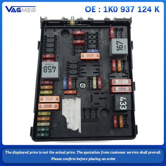 Relay Fuse Box Board For VW Golf Jetta Passat Scirocco Audi A3 S3 1K0 937 124 K