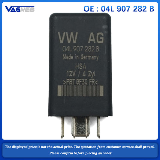 For VW Audi Skoda preheating plug Control Unit 04L907282B