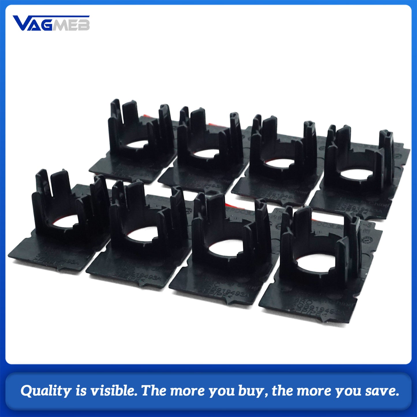 For Audi A4 B9 2018, 0 to 8 Radar Kit, Parking Sensor Upgrade, No Switch, Front Rear Parking Assist