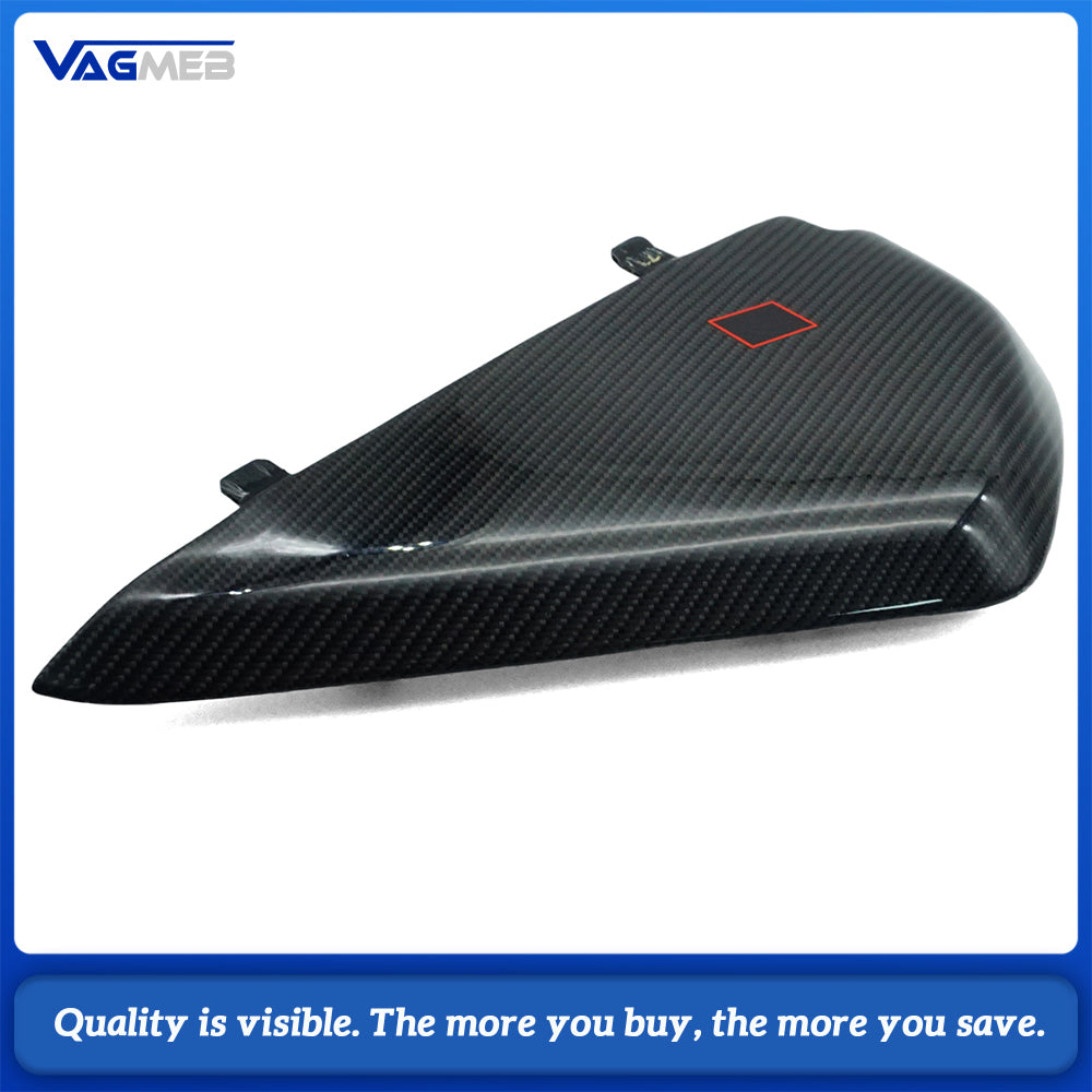 Gloss Carbon Fiber Instrument Panel Cover For Audi A4B9 RS Style Dashboard Side Trim Pair With RS Badge 8WD 857 085A/086A