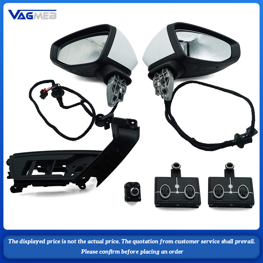 For  Audi A3 2022 two-box folding rearview mirror assembly