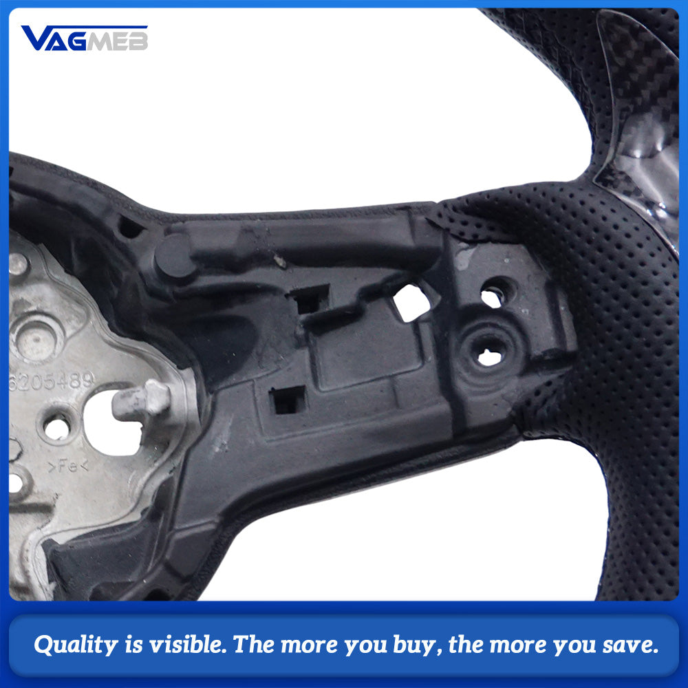 For VW Golf MK 7 7.5 GTI GTD GTE R Polo Customm carbon fiber RLine sports steering wheel