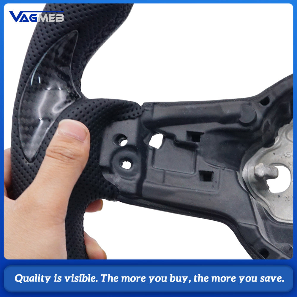 For VW Golf MK 7 7.5 GTI GTD GTE R Polo Customm carbon fiber RLine sports steering wheel