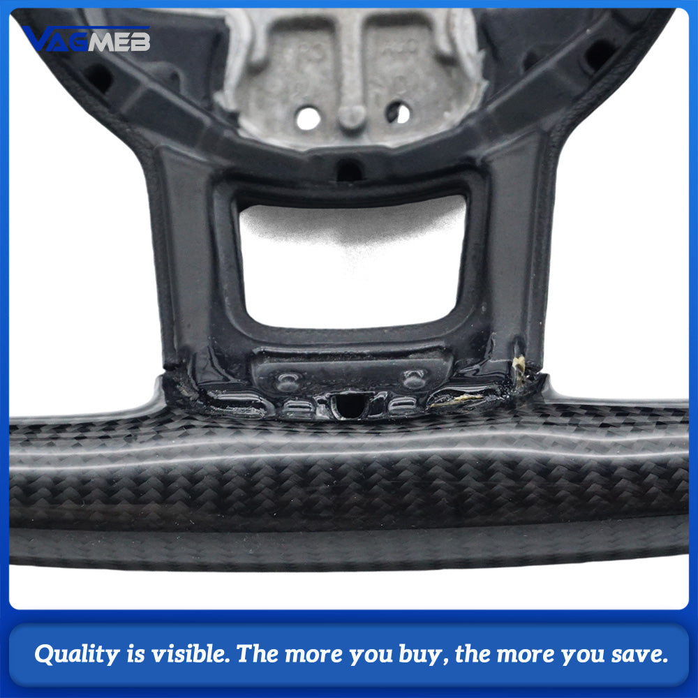 For VW Golf MK 7 7.5 GTI GTD GTE R Polo Customm carbon fiber RLine sports steering wheel