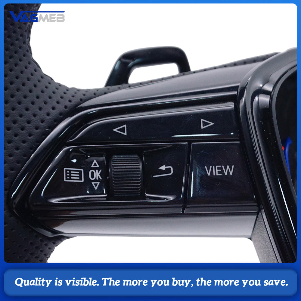 Sports Carbon Fiber Steering Wheel With heating,for Audi A4 Q5 Q7 A3 Q3 A7 B8 A6 C8 A8 RS5 RS4 RS6