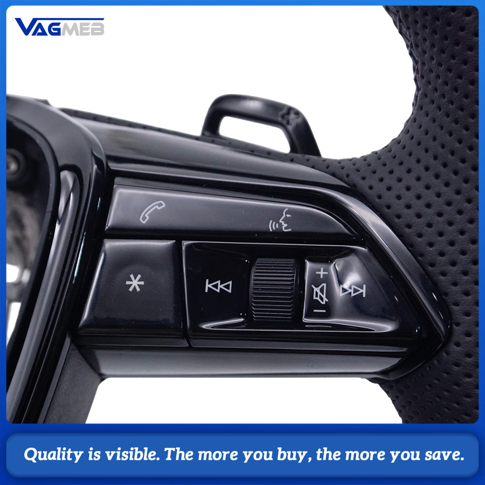Sports Carbon Fiber Steering Wheel With heating,for Audi A4 Q5 Q7 A3 Q3 A7 B8 A6 C8 A8 RS5 RS4 RS6