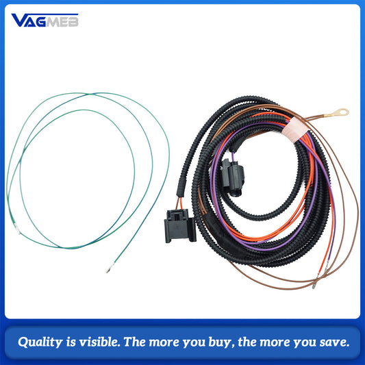 For VW Golf MK 7 Fog Lamp Wiring Loom Front Bumper Harness