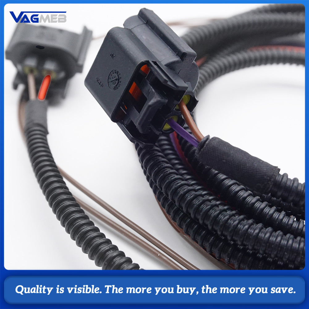 For VW Golf MK 7 Fog Lamp Wiring Loom Front Bumper Harness