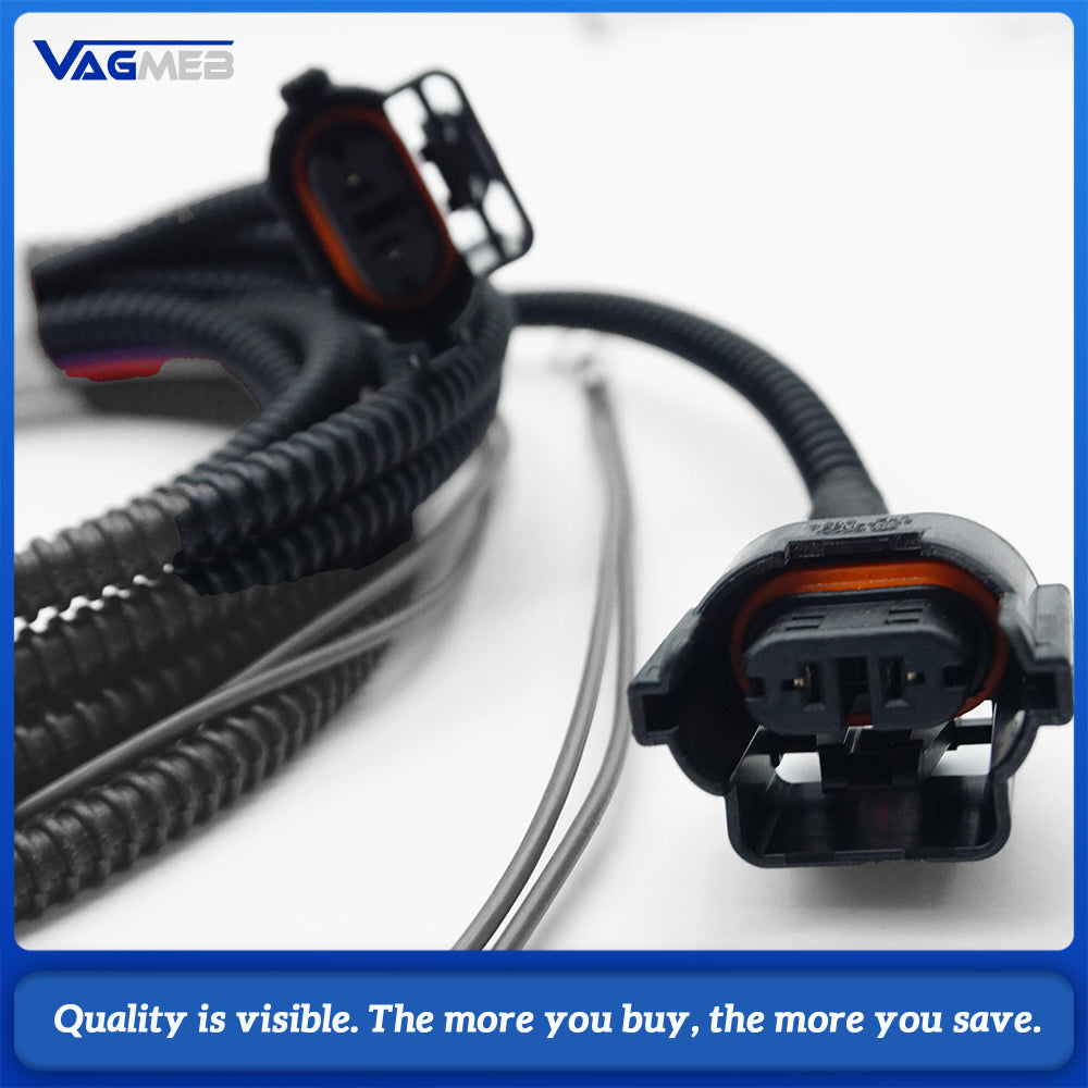 For VW Golf MK 7 Fog Lamp Wiring Loom Front Bumper Harness