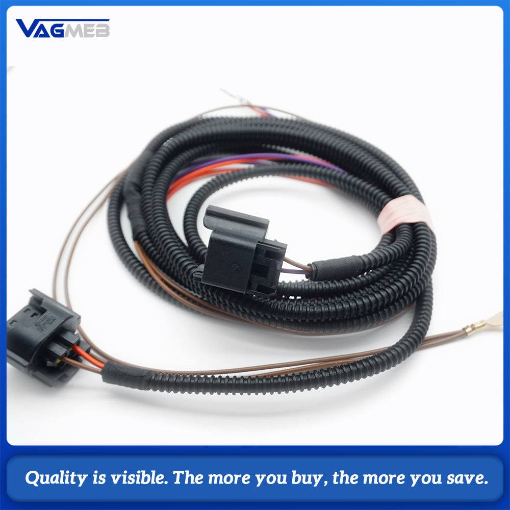 For VW Golf MK 7 Fog Lamp Wiring Loom Front Bumper Harness