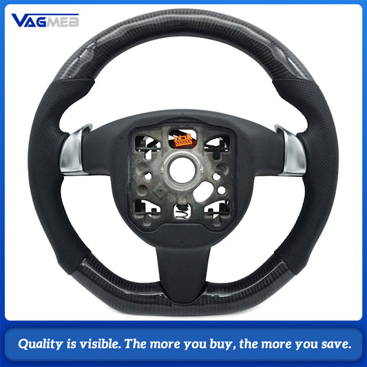 For Porsche Steering Wheel Custom for Paramela Macan Cayenne Cayman 718 911 918 Taycan Carbon Fiber Steering Wheel