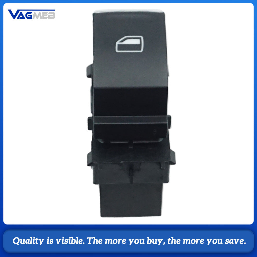 Chrome Driver and Passenger Window Control Switch button For VW Golf MK7 5GG 959 855 A
