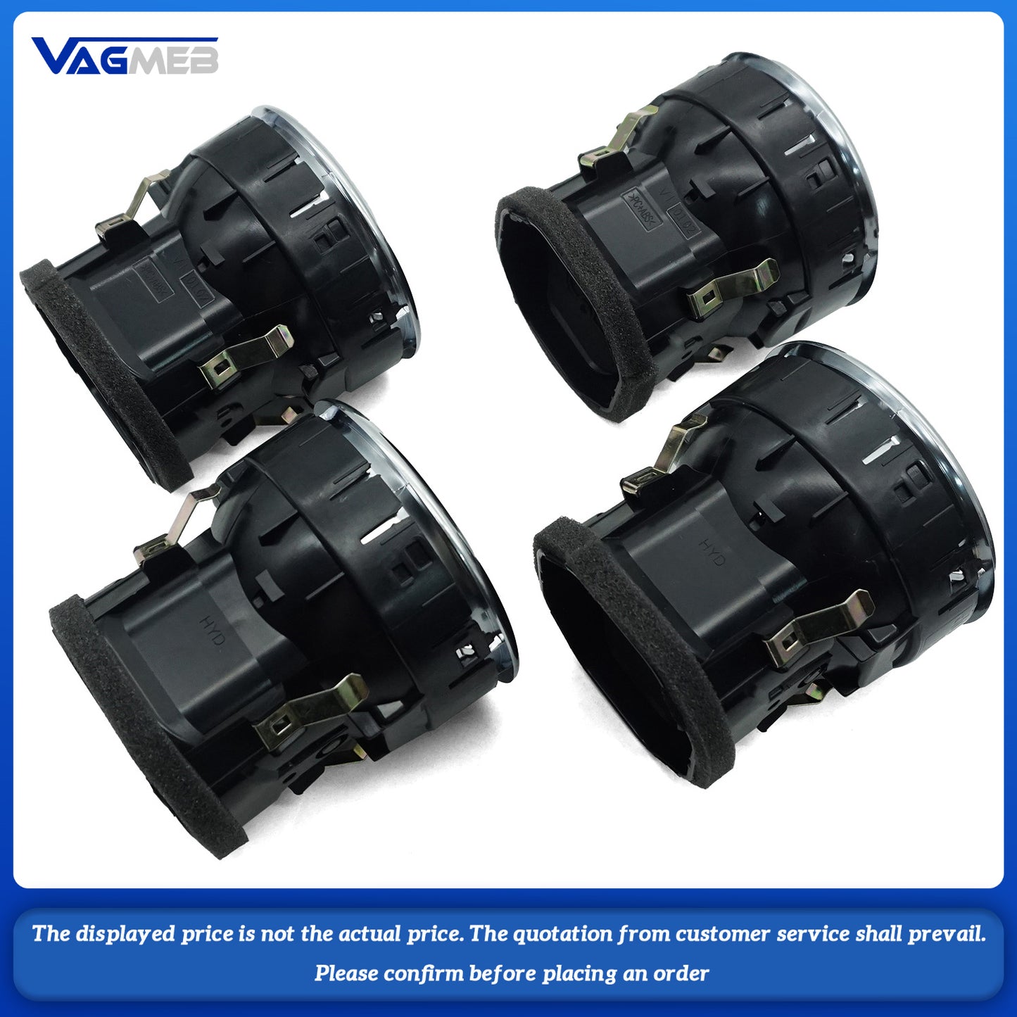 Suitable for the multi-color ambient lighting turbine air outlet of Mercedes-Benz Class V 2017