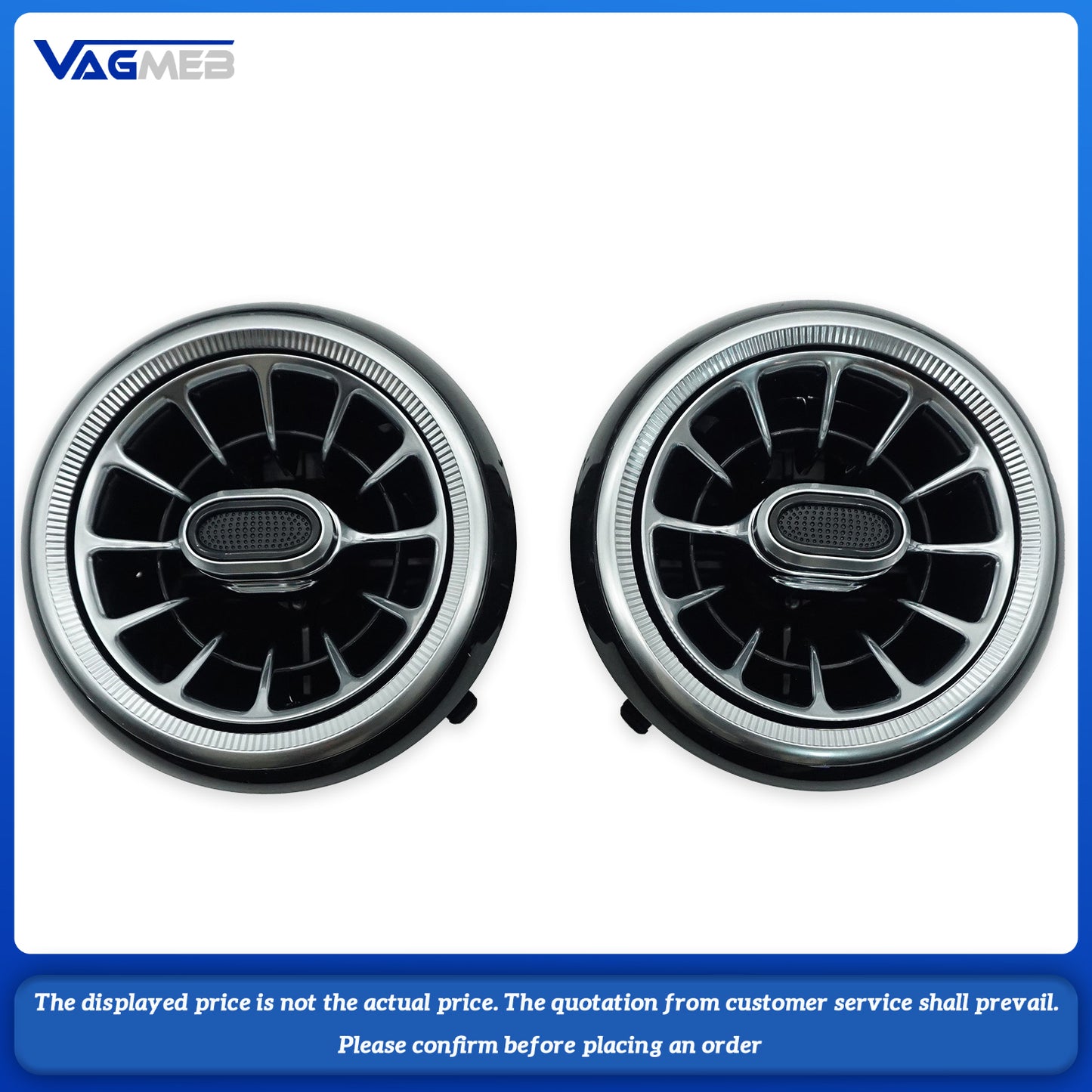 Suitable for the multi-color ambient lighting turbine air outlet of Mercedes-Benz class C 2018