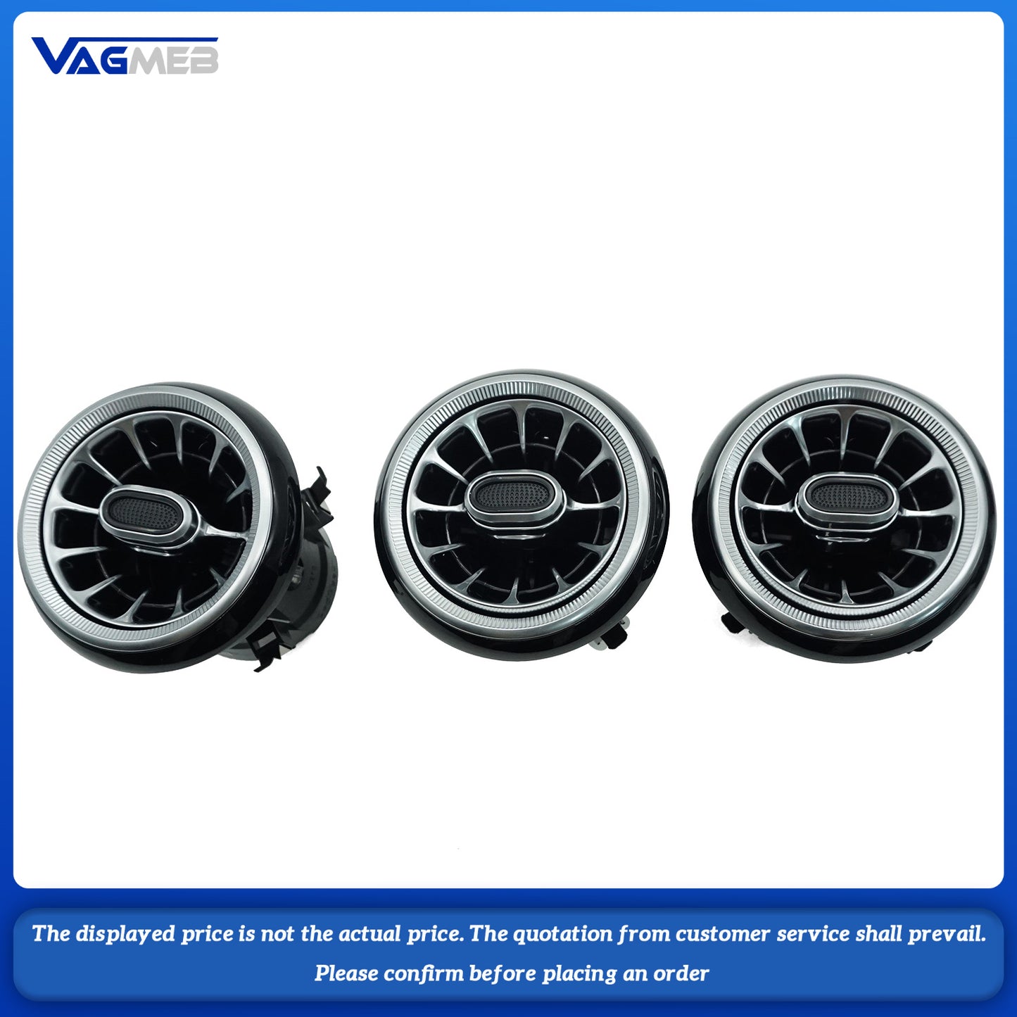 Suitable for the multi-color ambient lighting turbine air outlet of Mercedes-Benz class C 2018