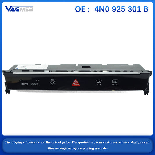 For Audi Q7 Q8 Multifunctional Touch Switch Car Dual Flash Switch Driving Mode Switch 4N0 925 301B