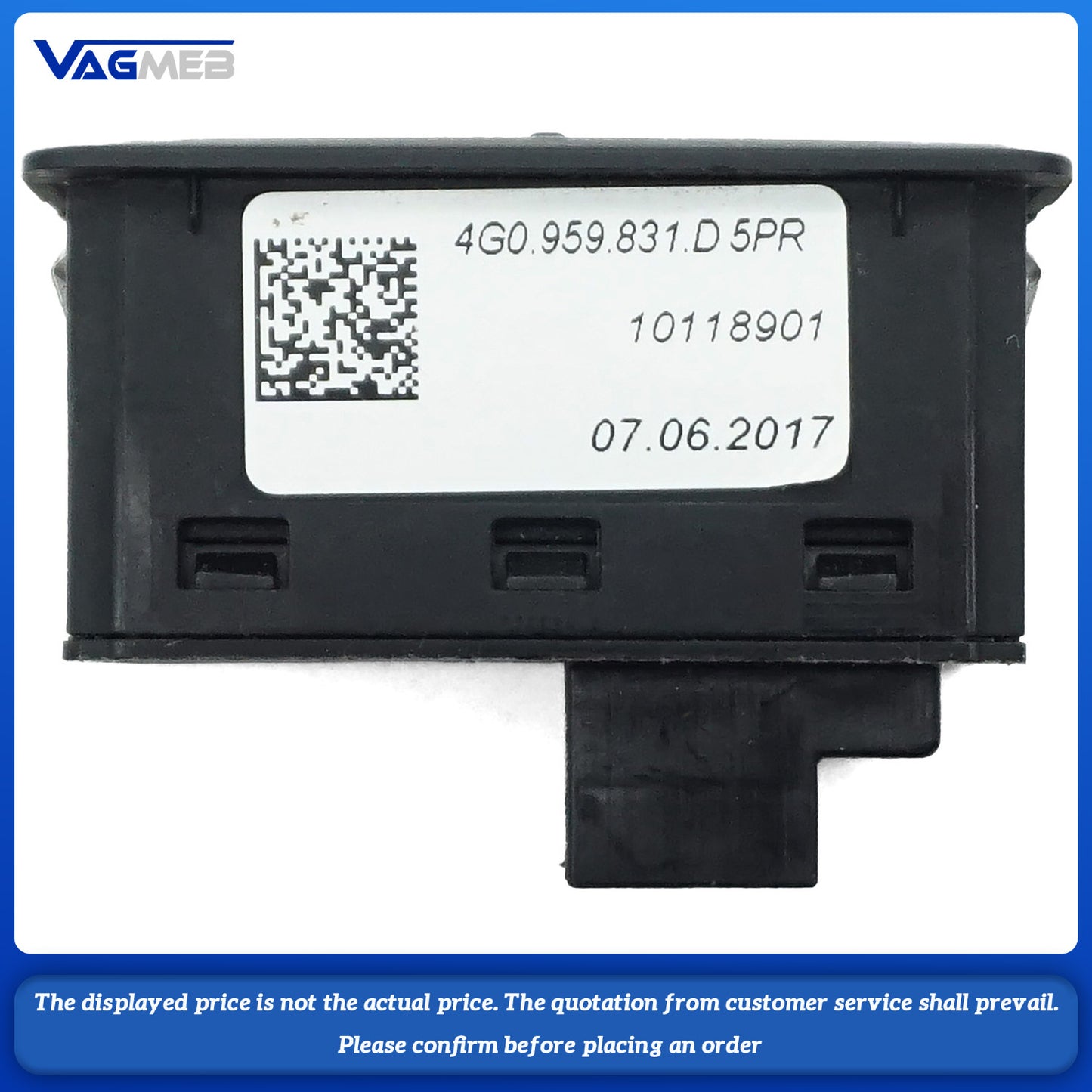 For Audi Q7 Electric tailgate closing button of automobile trunk tailgate switch button 4G0 959 831D