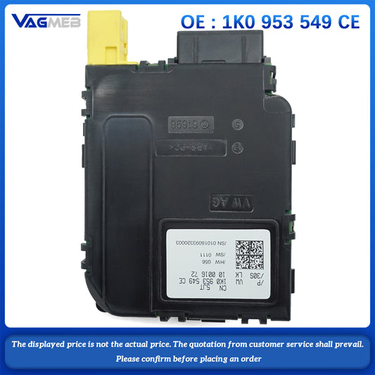 For VW PQ car steering wheel steering column switch electronic module 1K0 953 549 CE