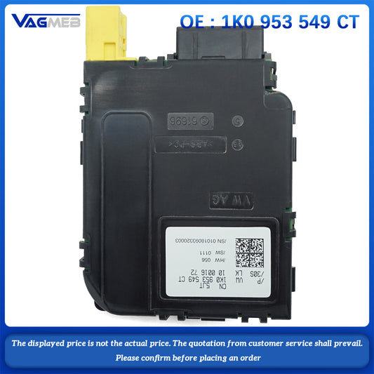 For VW PQ car steering wheel steering column switch electronic module 1K0 953 549 CT