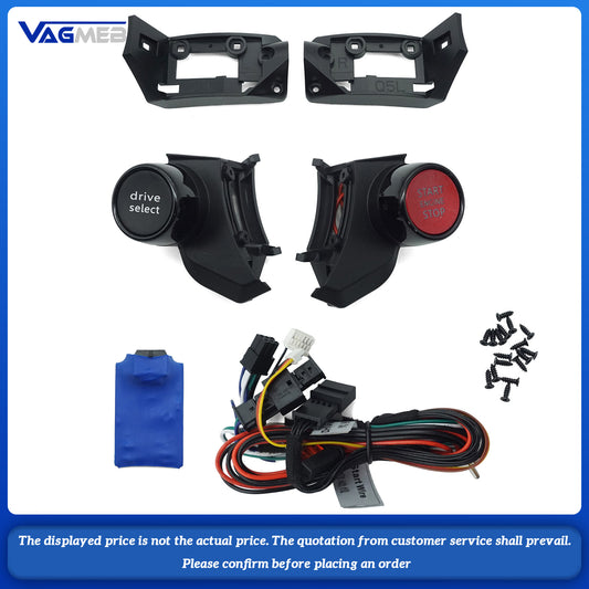 For Audi R8 with chrome-plated black paint finish and no welding, models Q3, Q5, and Q7