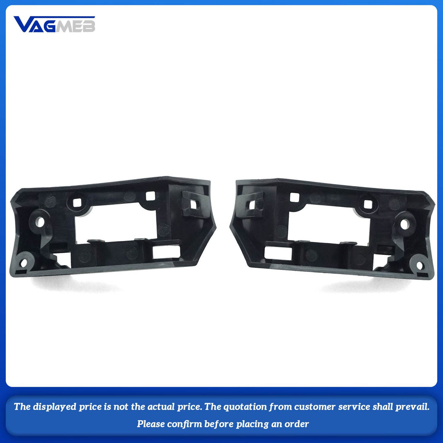 For Audi R8 with chrome-plated black paint finish and no welding, models Q3, Q5, and Q7