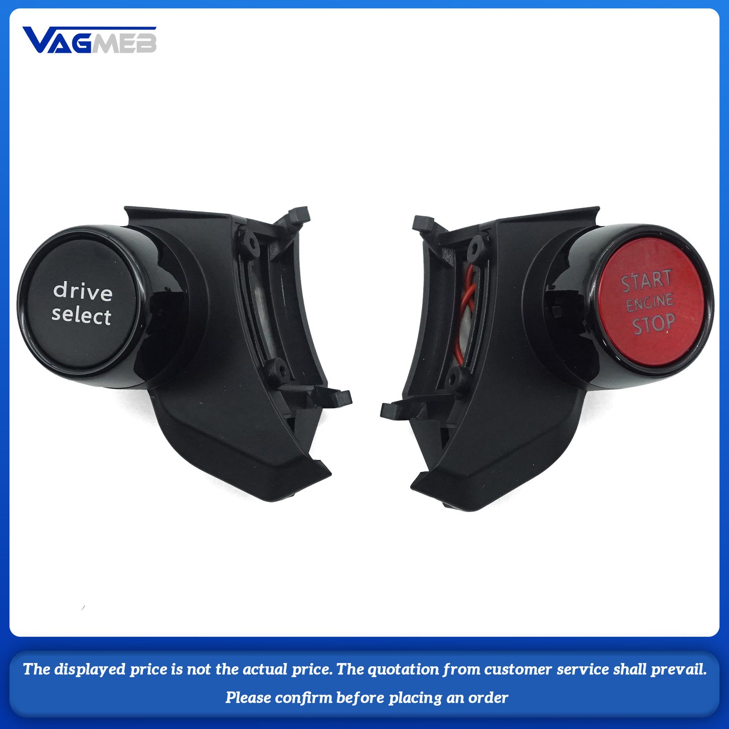 For Audi R8 with chrome-plated black paint finish and no welding, models Q3, Q5, and Q7