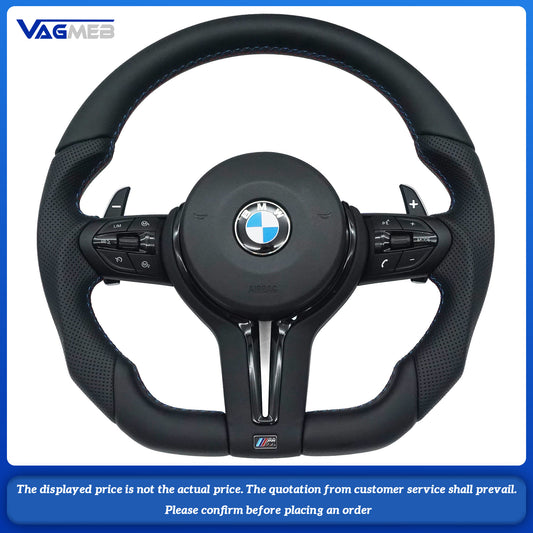M Sport Steering Wheel For BMW F10 F20 F21 F30 F31 F32 F34 F36 F80 F82 F87 F90 M3 M5 E90 E87 E71 E84 E83