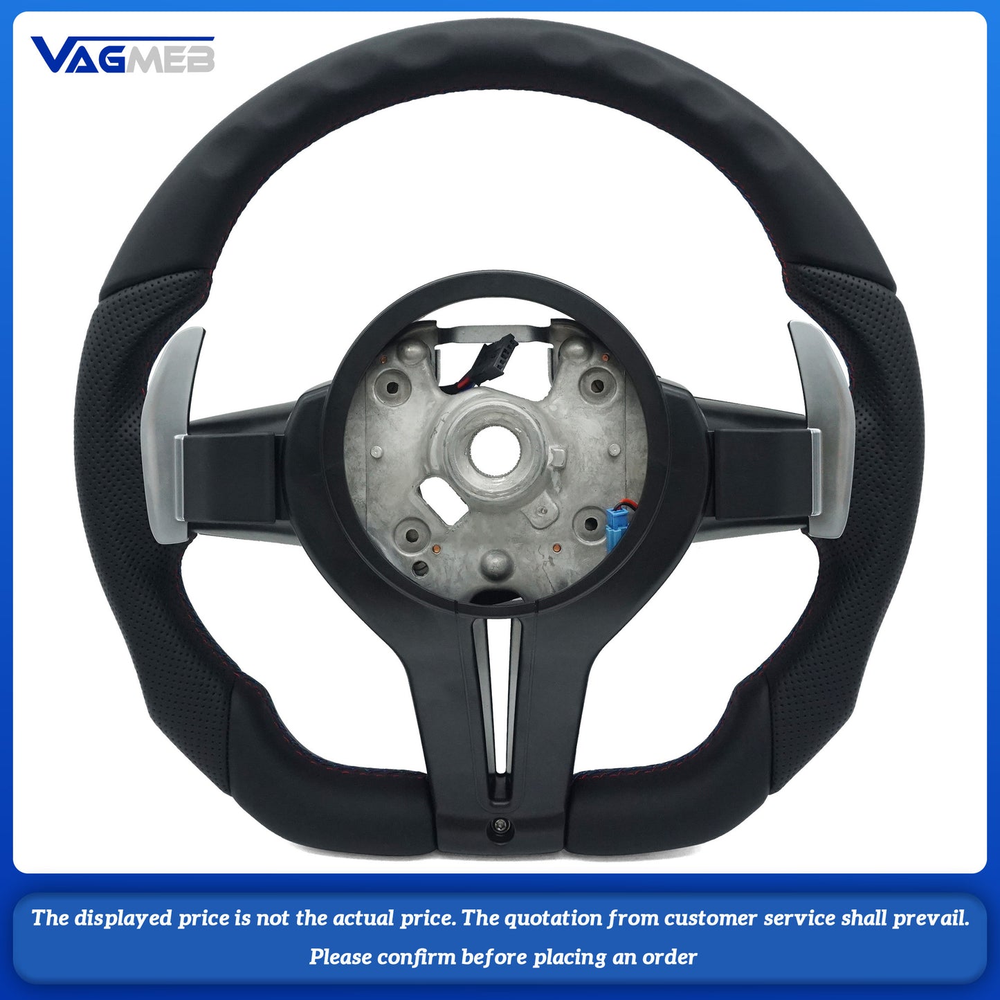 M Sport Steering Wheel For BMW F10 F20 F21 F30 F31 F32 F34 F36 F80 F82 F87 F90 M3 M5 E90 E87 E71 E84 E83