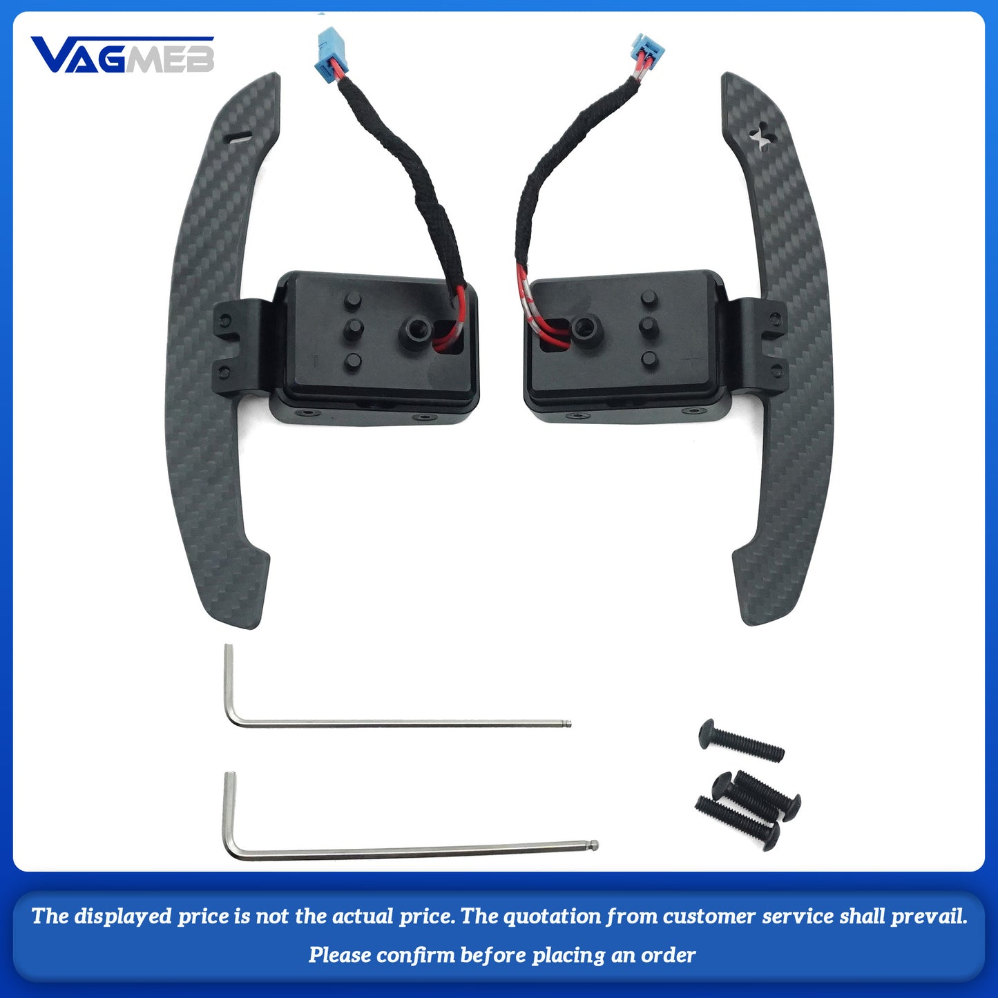 For BMW 1-4 series f20 f21 f30 f22 f80 g20 g30 g80 Magnetic Carbon Fiber Steering Wheel Paddle Shifter Extensions