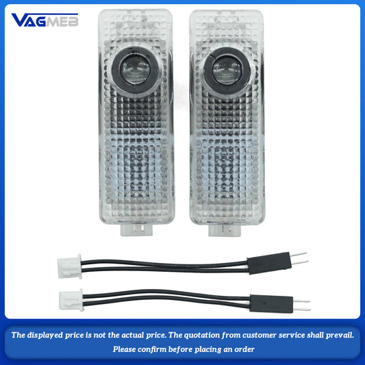 For BMW MINI Led Car Logo Projector Light Shadow Welcome Door Lights-WORKS