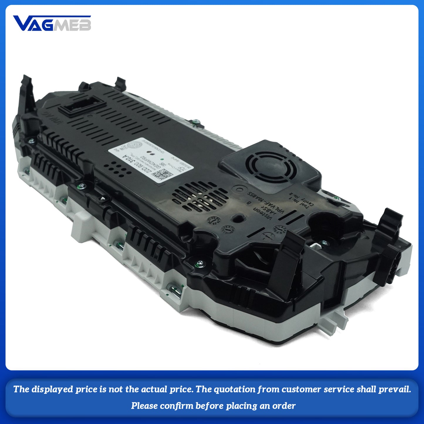 Virtual cockpit LCD instrument panel For VW T-Cross POLO 22D 920 310 A