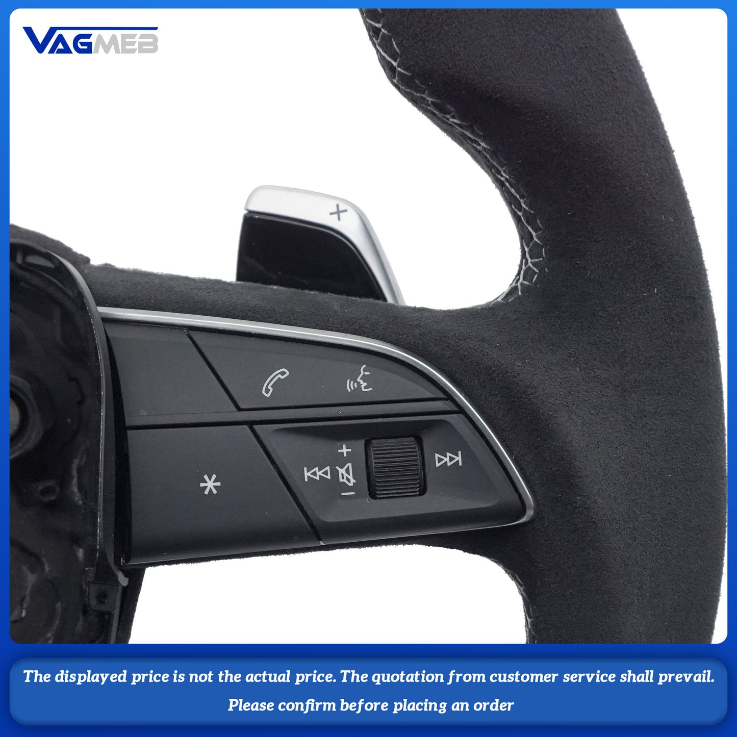 For Audi S logo Q5 FY steering wheel