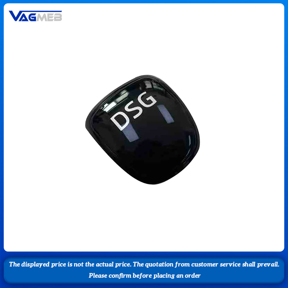 For Skoda Octavia Superb Yeti DSG Gear Shift Knob Head Handball Leather With DSG LOGO Cr Accessories