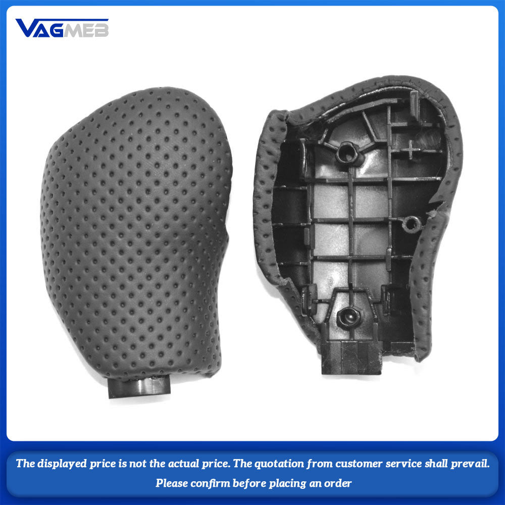 For Skoda Octavia Superb Yeti DSG Gear Shift Knob Head Handball Leather With DSG LOGO Cr Accessories